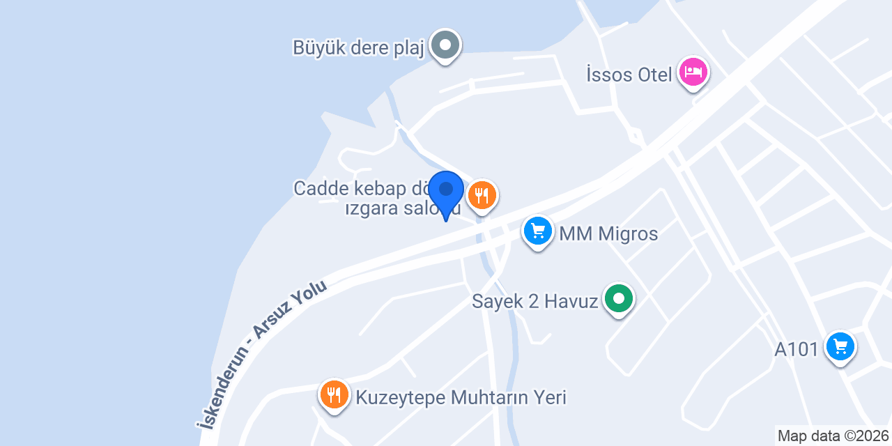 Palmiye Balıkçılık konumu