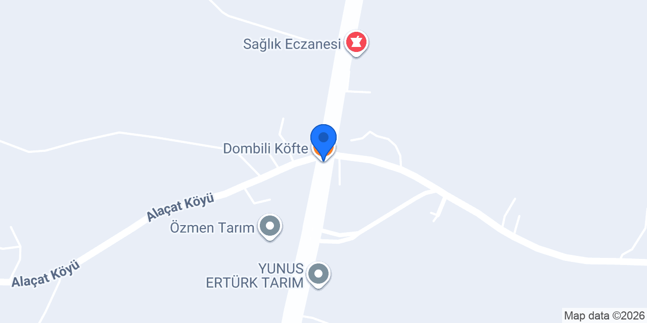 Dombili Köfte konumu