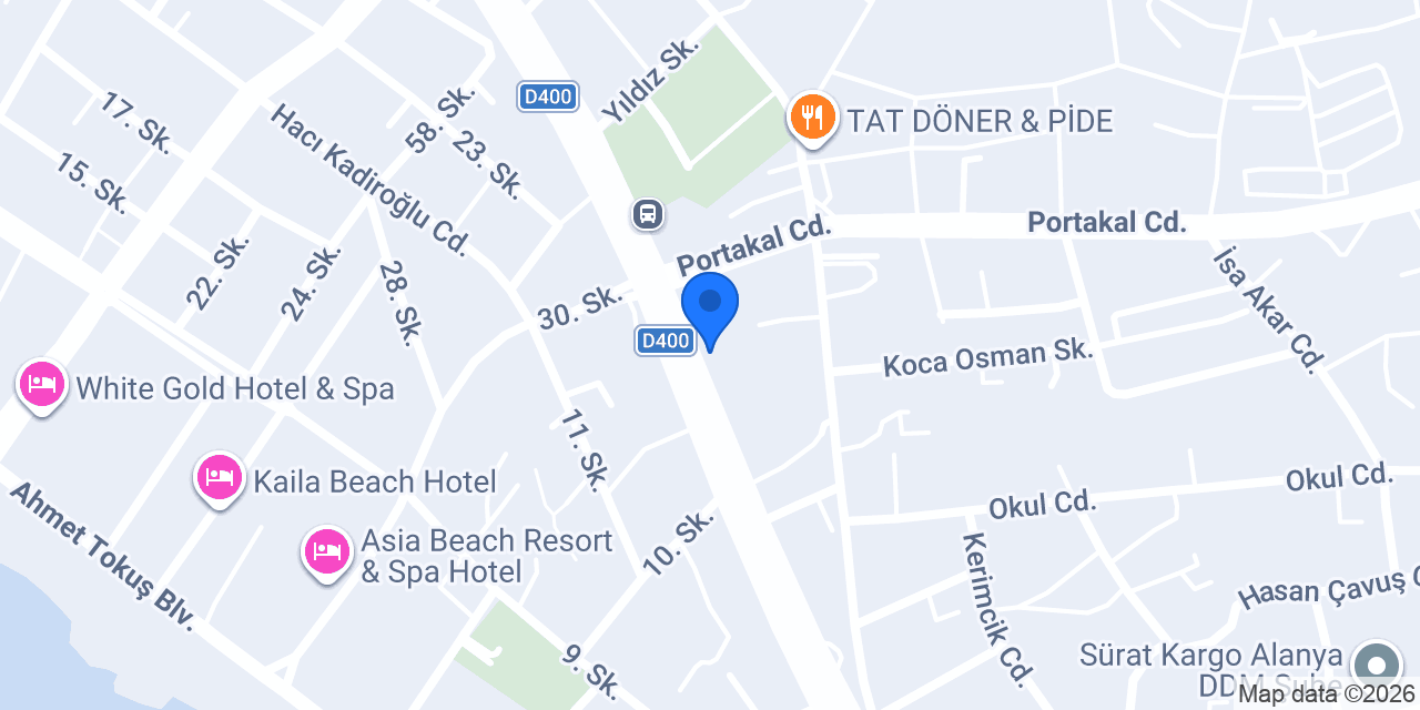 General oto özel servis konumu