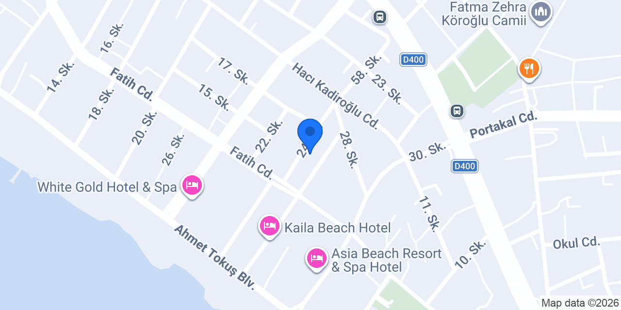 Bade Rent A Car konumu