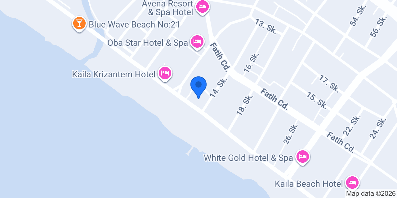Alanya Sahil Macrokiosk konumu