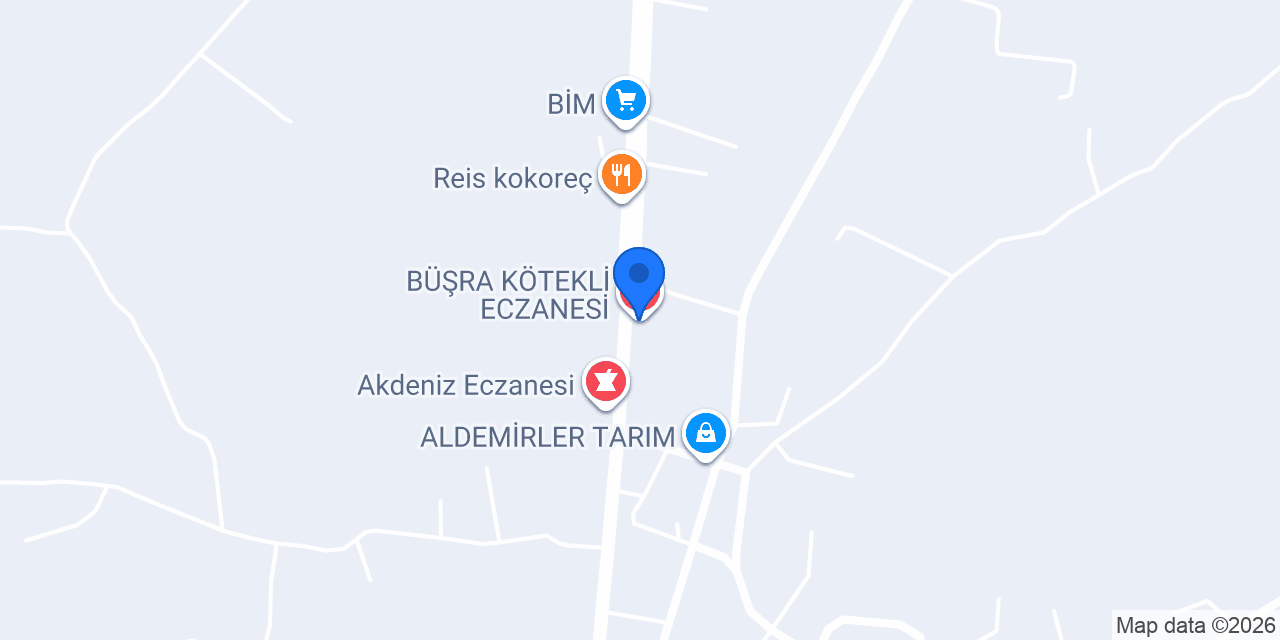 BÜŞRA KÖTEKLİ ECZANESİ konumu
