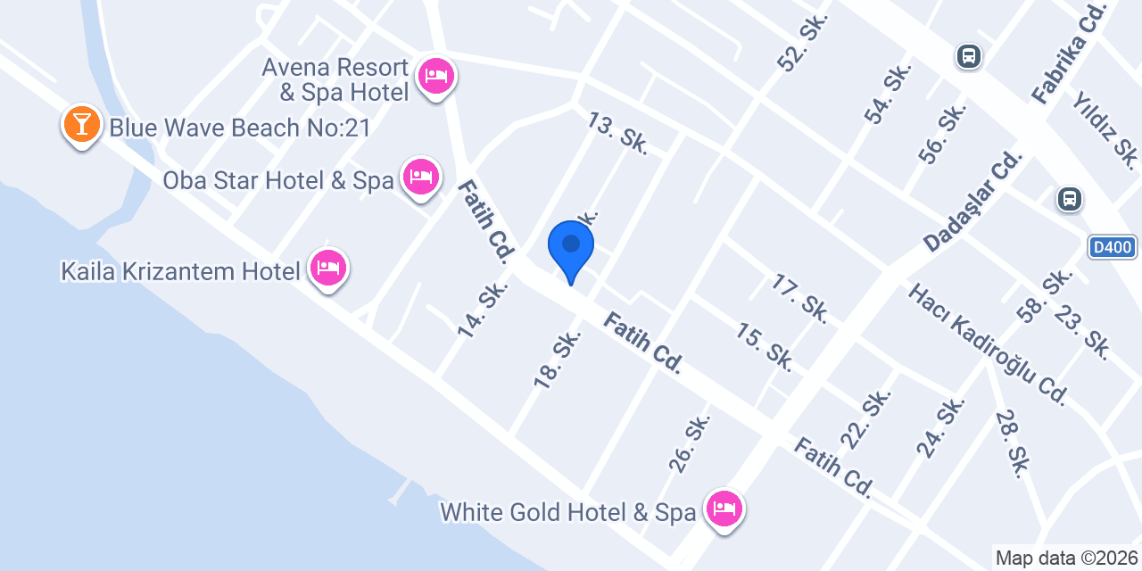 Hotel Obaköy konumu
