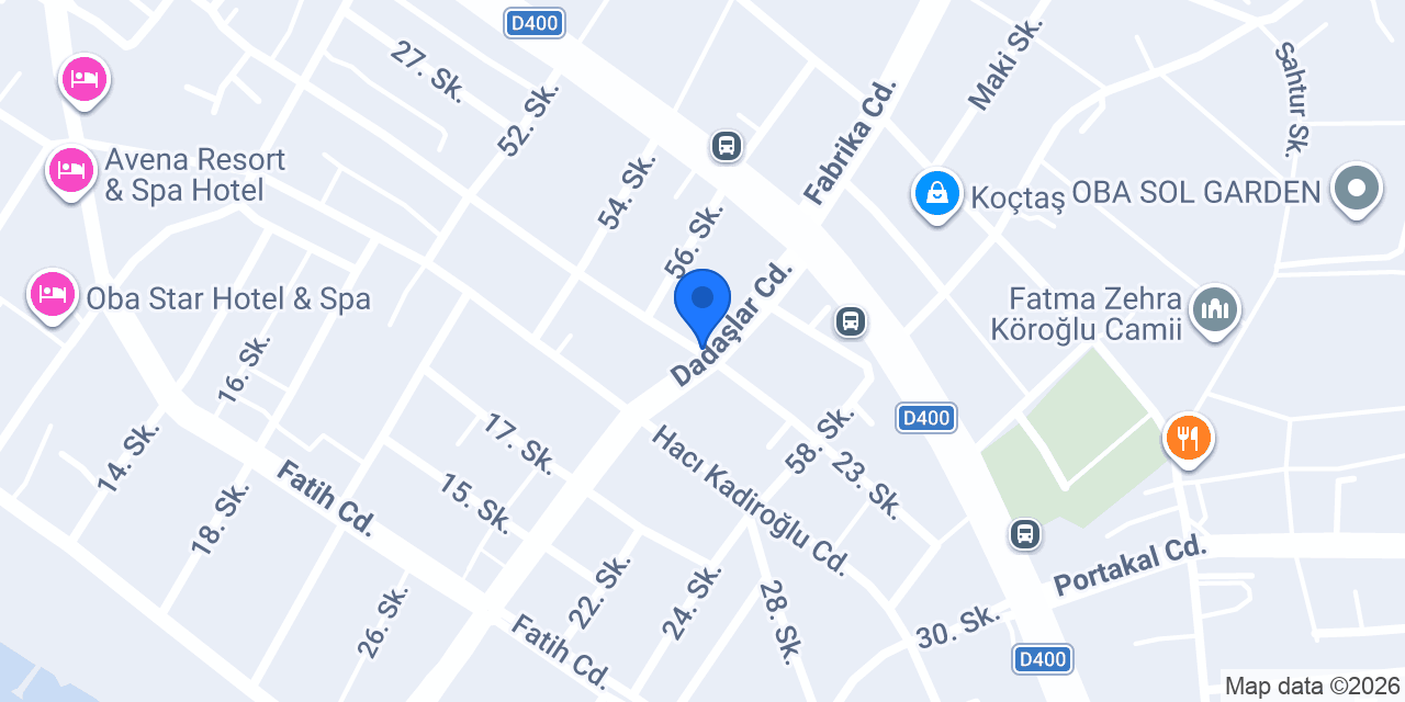 Efsane oçakbaşi konumu