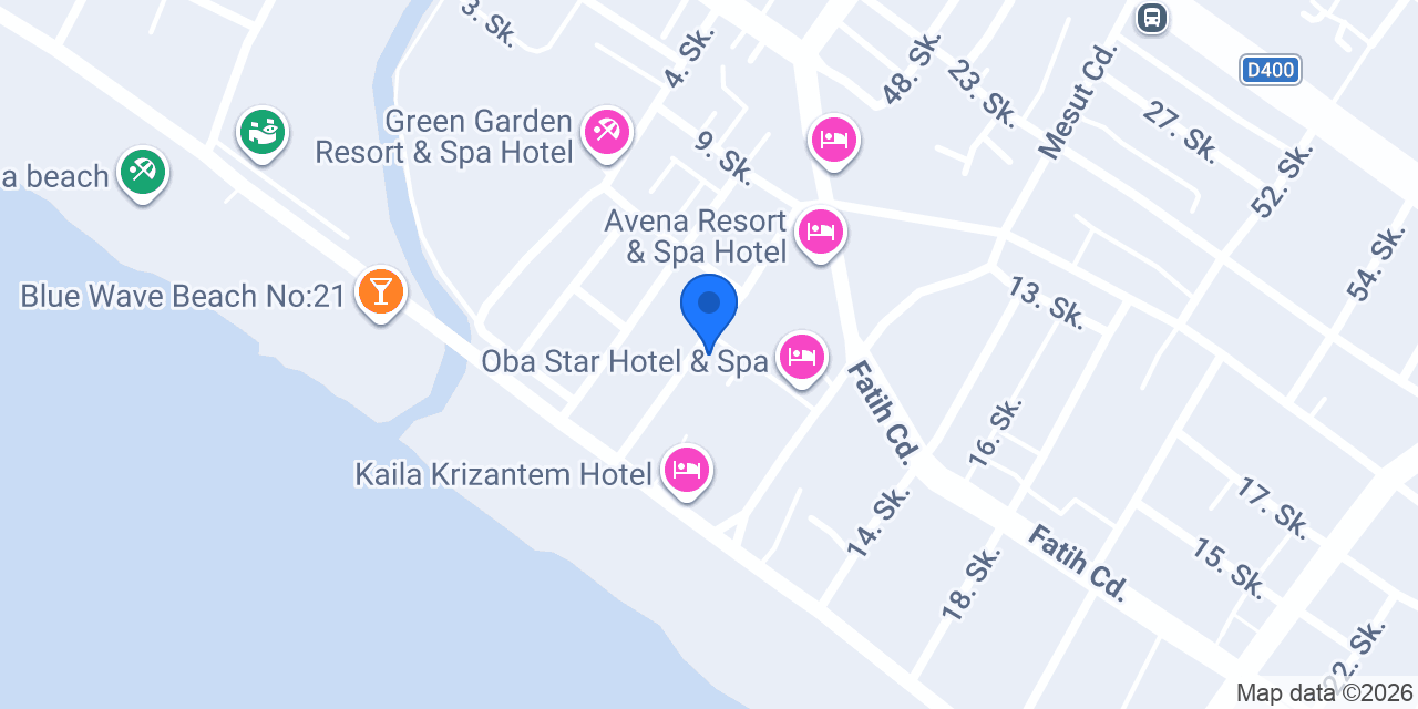 Hotel Monte Carlo konumu