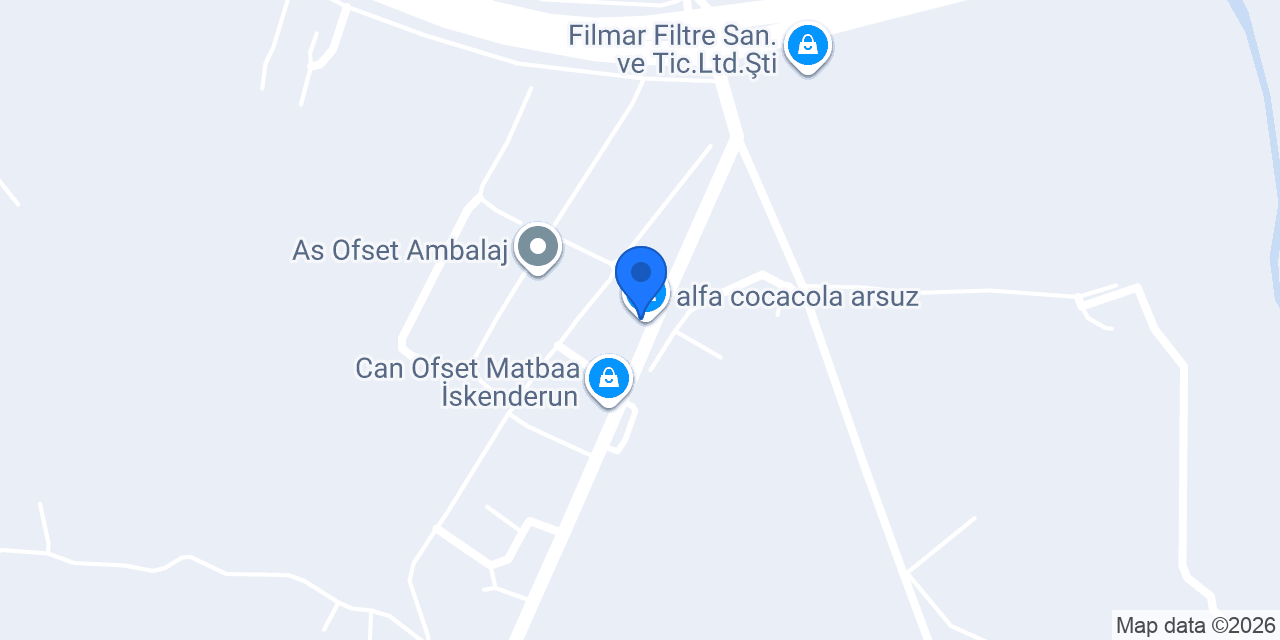 alfa cocacola arsuz konumu