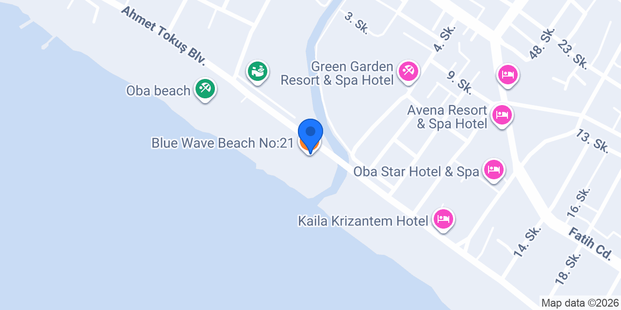 Blue Wave Beach No:21 konumu