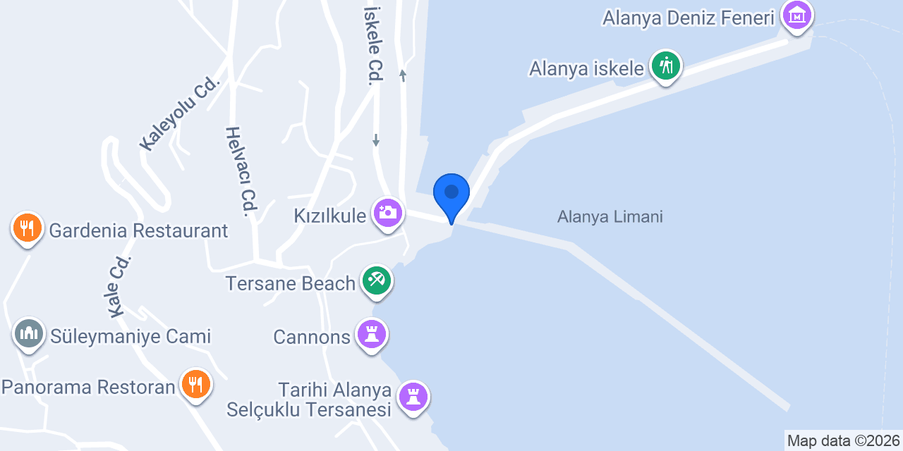 Rıhtım Restaurant & Cafe konumu