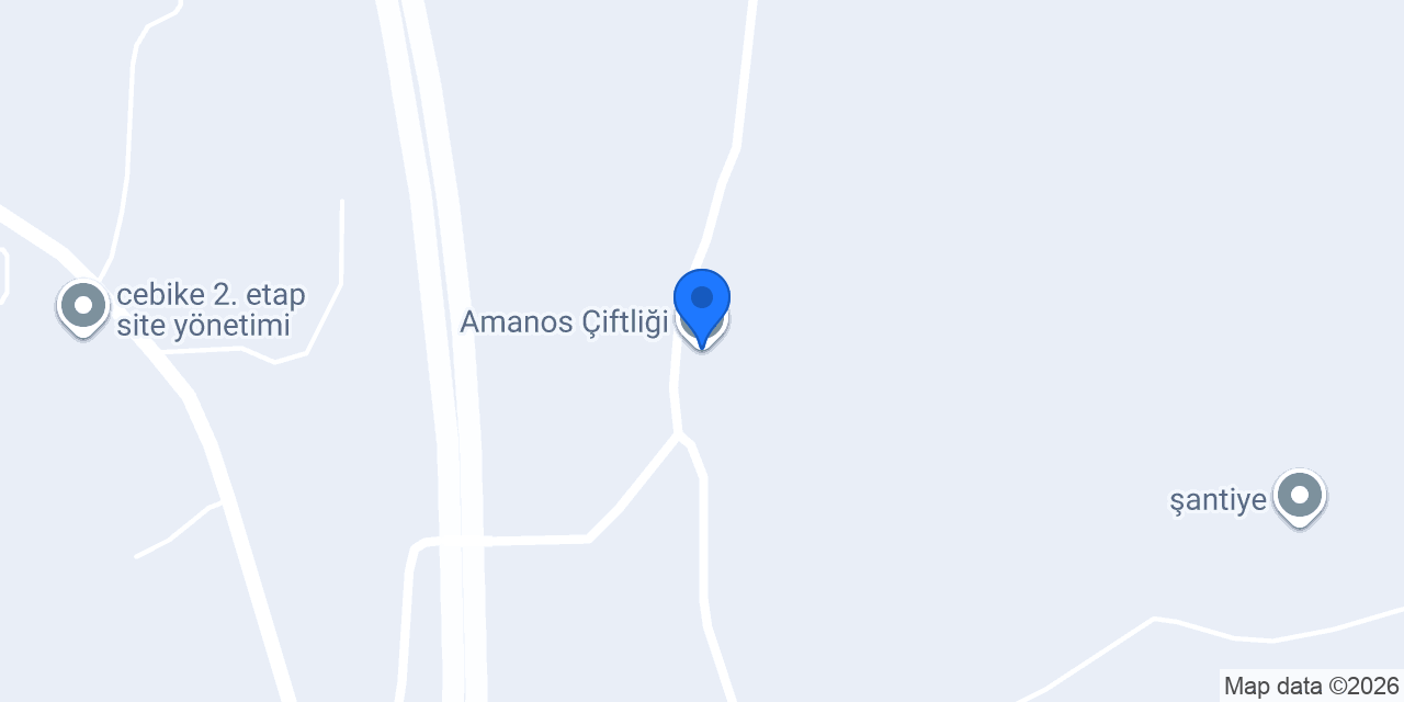 Amanos Çiftliği konumu