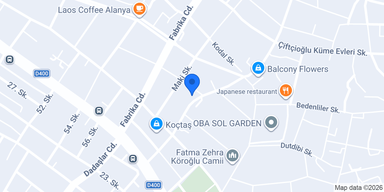 DHL eCommerce - Oba Şubesi konumu