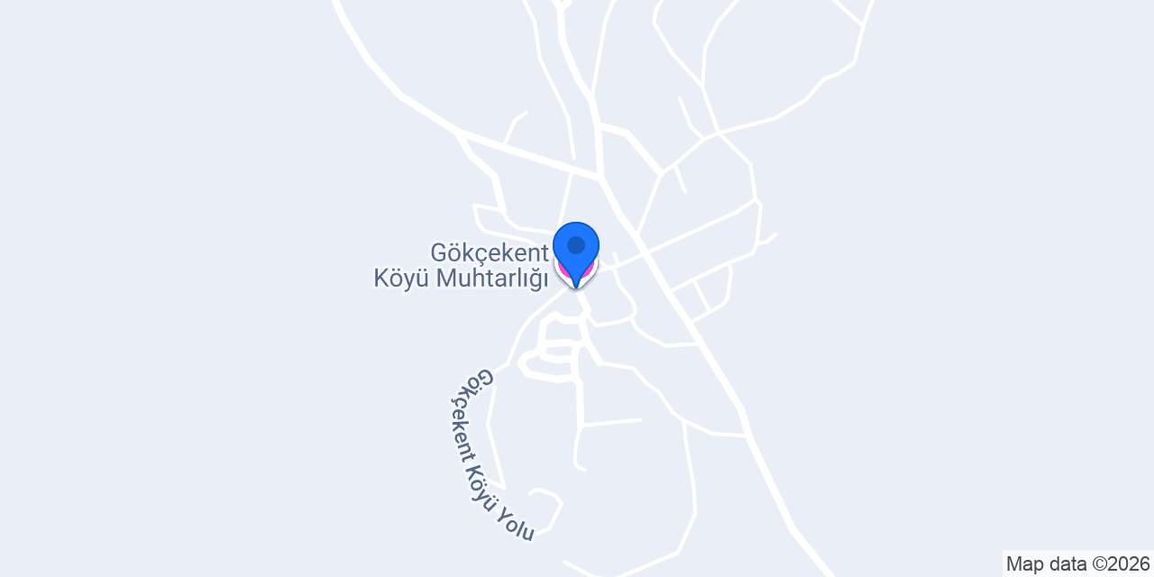 Gökçekent Köyü Muhtarlığı konumu
