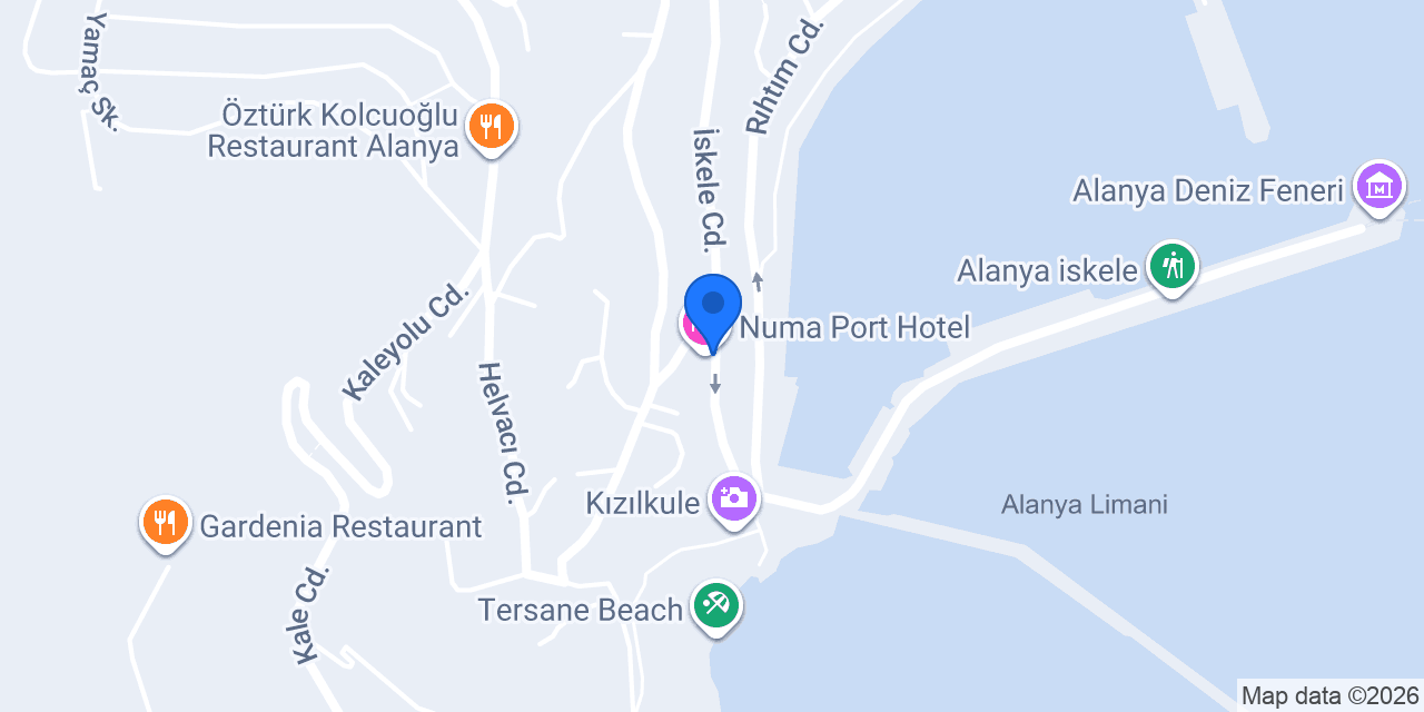 Numa Port Hotel konumu