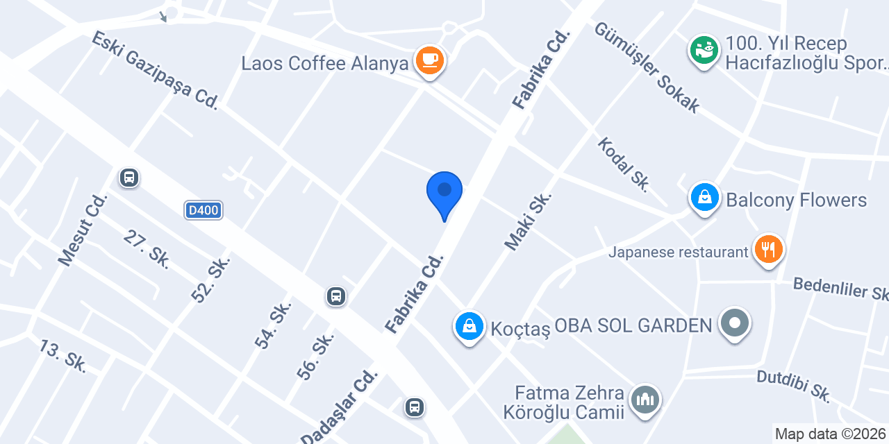 Hot Döner oba konumu