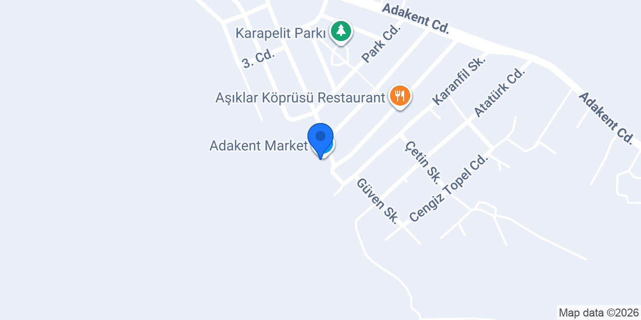 Adakent Market konumu