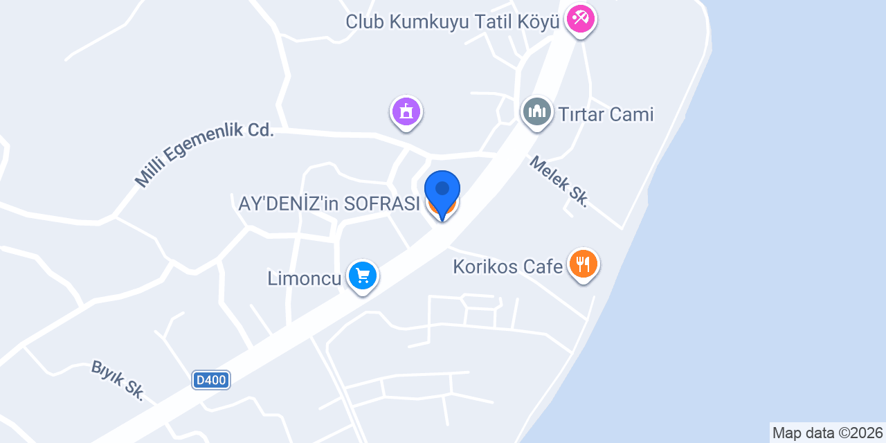 AY'DENİZ'in SOFRASI konumu
