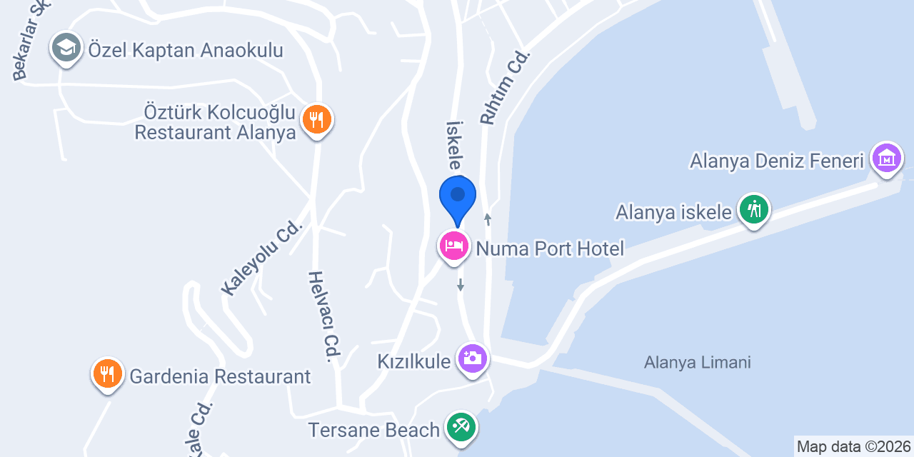 CAPA RESTAURANT konumu