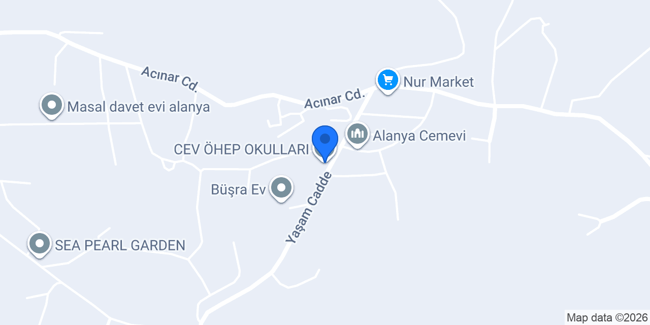 CEV ÖHEP OKULLARI konumu