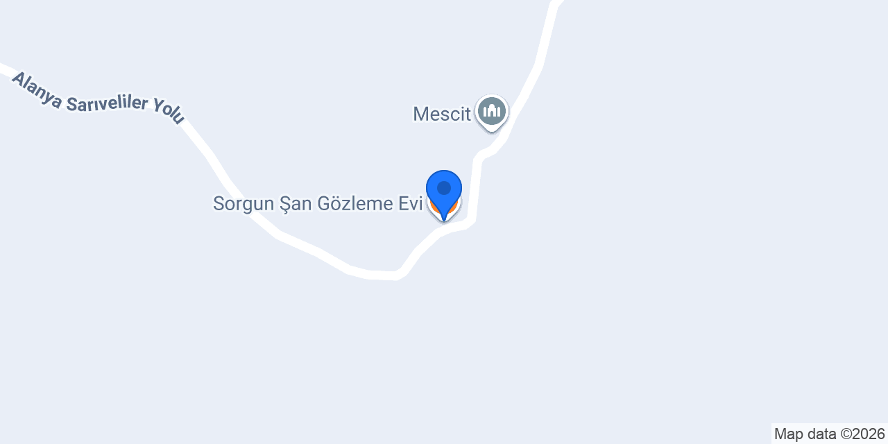 Sorgun Şan Gözleme Evi konumu