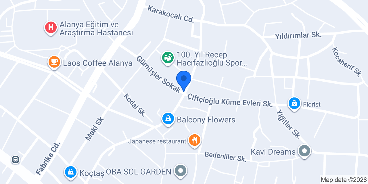 Akinciogullari Hamur Kireç Sanayi Ltd Sti. konumu