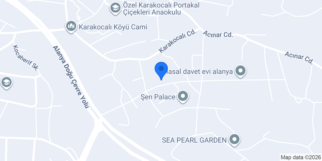 ALANYADEKOPAN MS MÜHENDİSLİK konumu