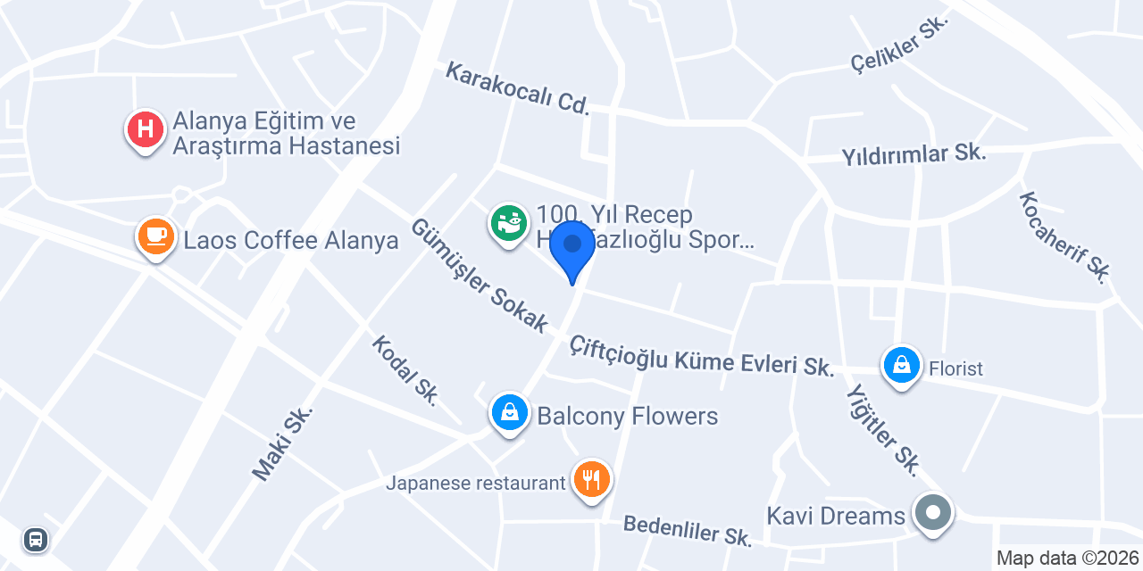 PodoLeyna Ayak Bakım & Güzellik konumu