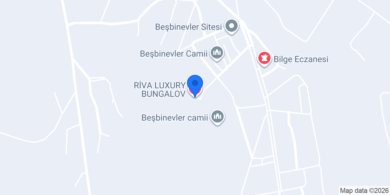 RİVA LUXURY BUNGALOV konumu