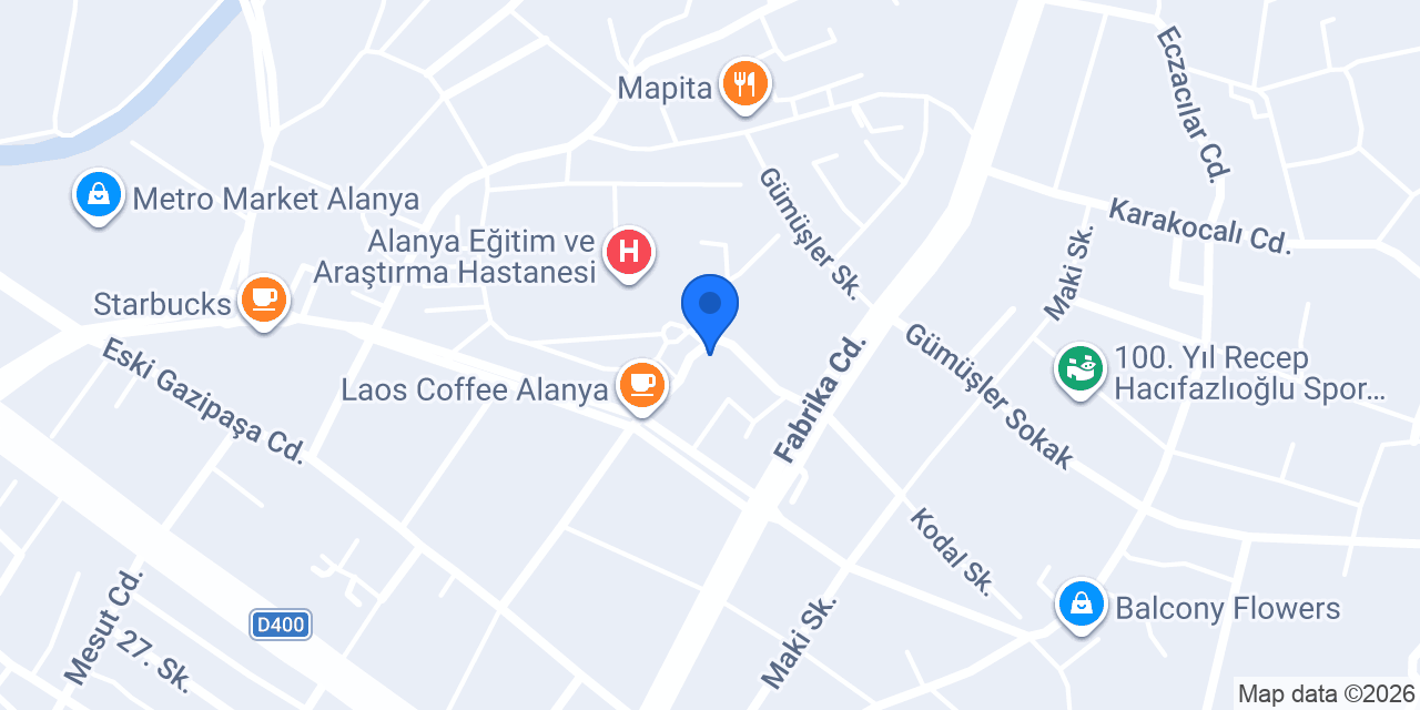 Diyetisyen Yunus GÖRGÜLÜ konumu