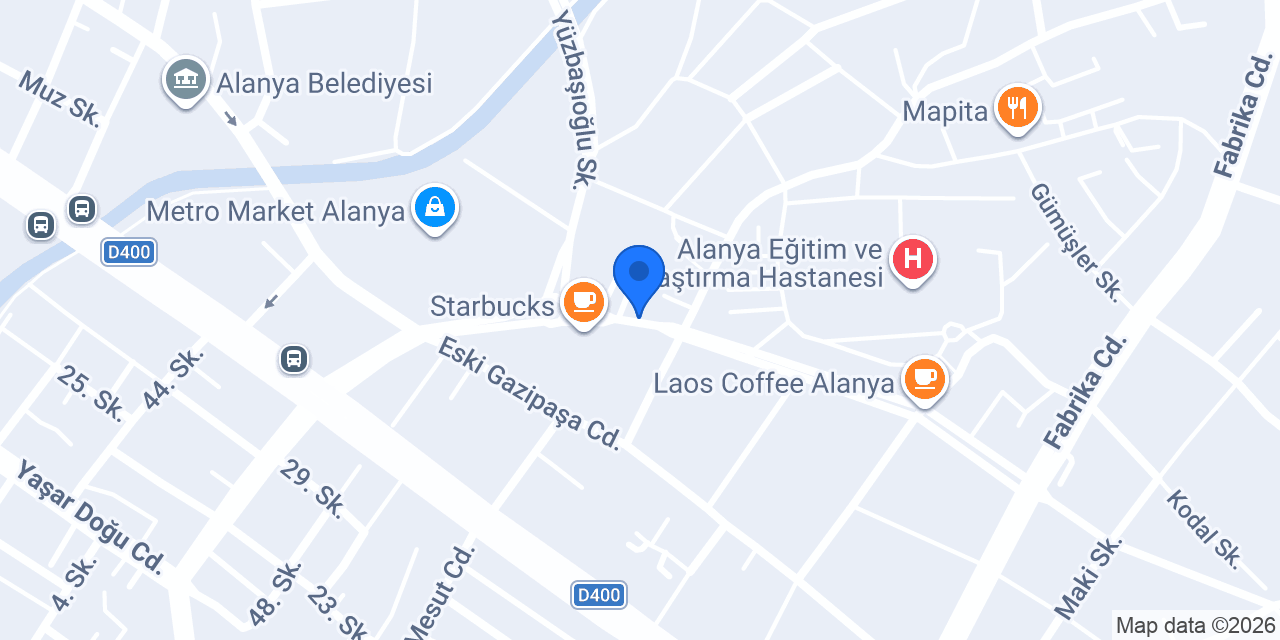 Hidayet Eczanesi konumu
