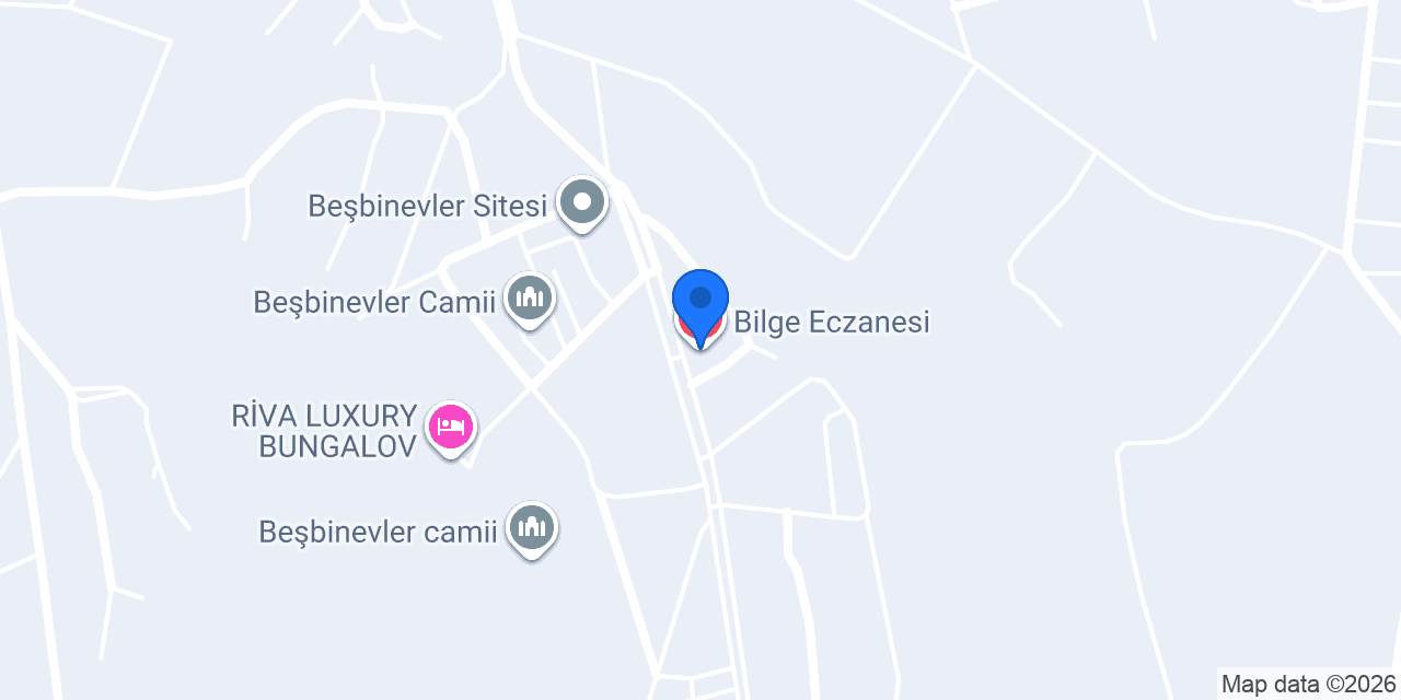 Bilge Eczanesi konumu