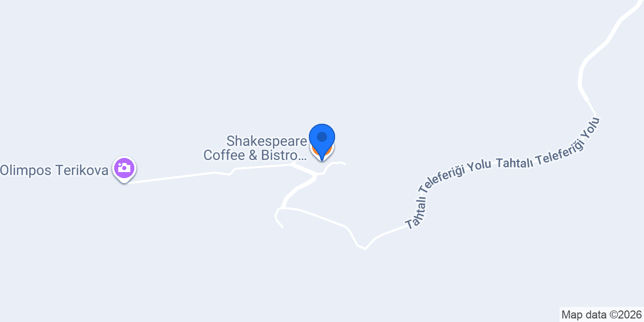 Shakespeare Coffee & Bistro (Olympos Teleferik) konumu