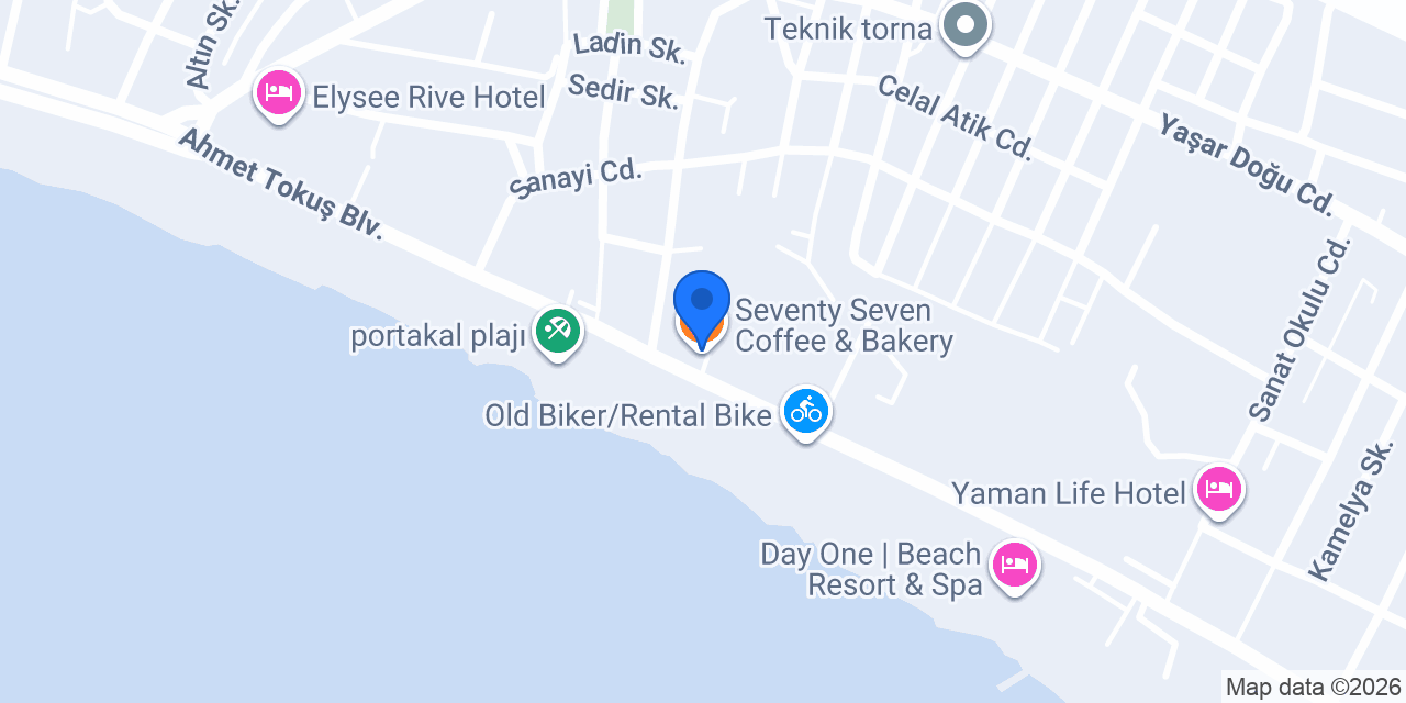 Seventy Seven Coffee & Bakery konumu
