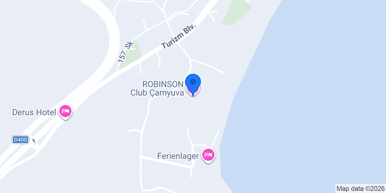 ROBINSON Club Çamyuva konumu