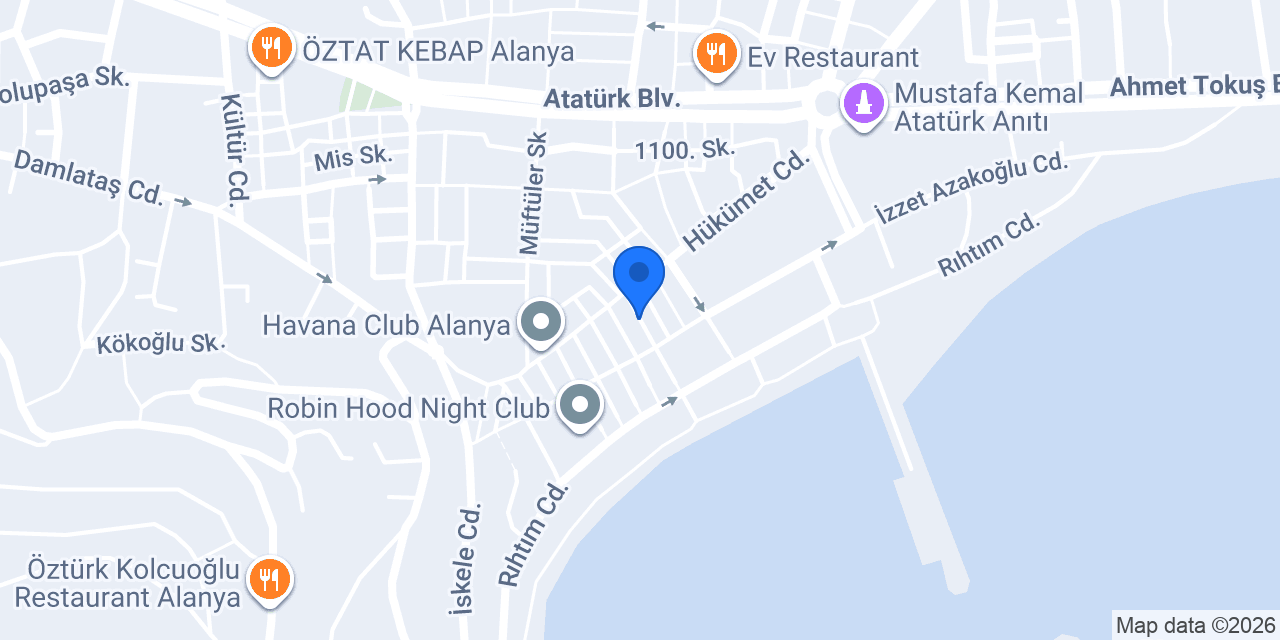 ALANYA ÇEVRE DANIŞMANLIK konumu