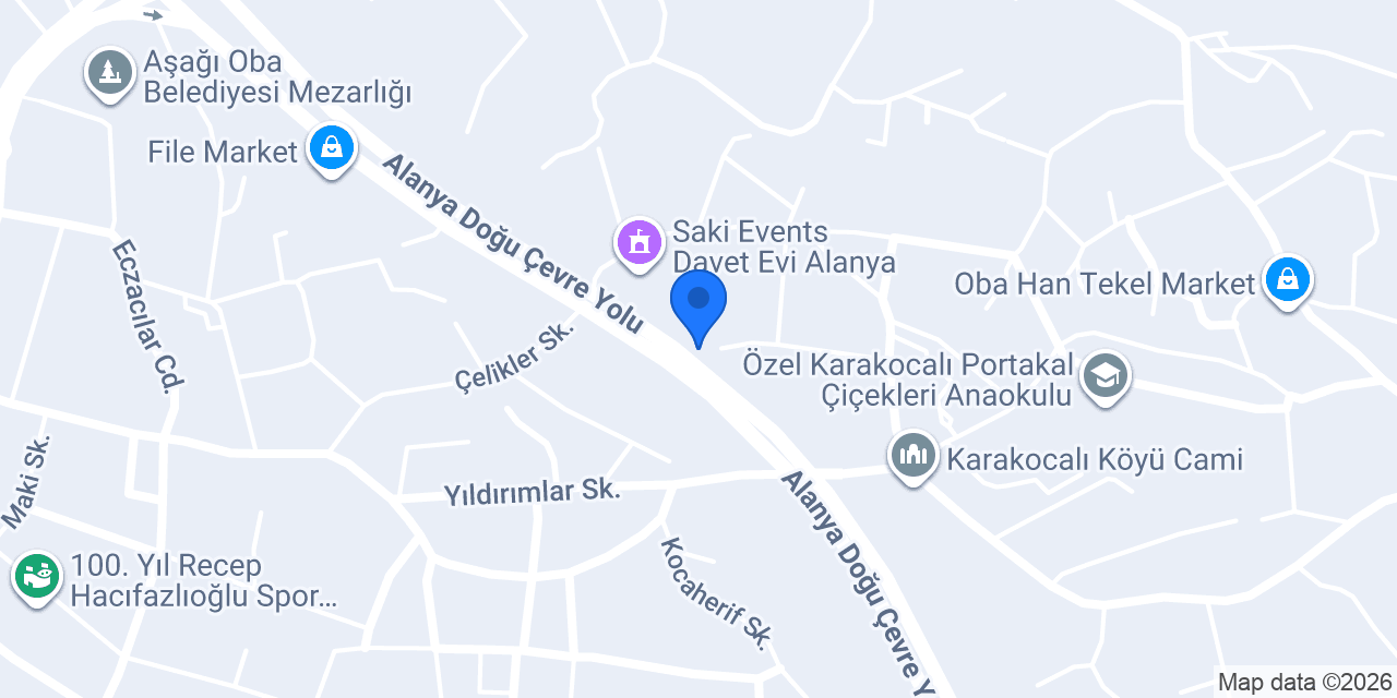 Pt Şengül Kaya Pilates Stüdyo konumu