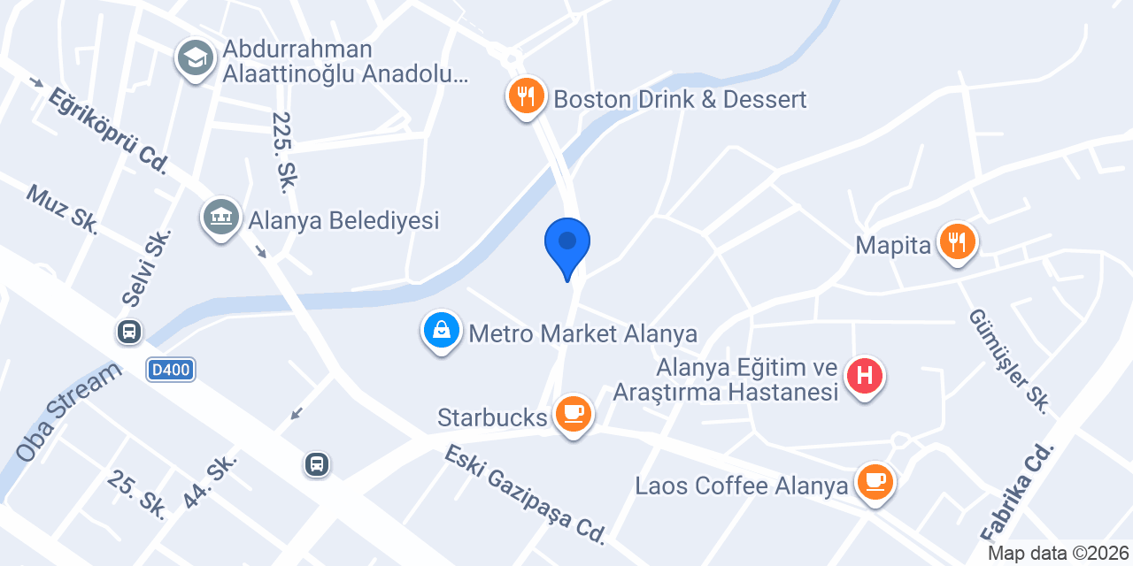 Çamlıca Orhan Usta Oba konumu