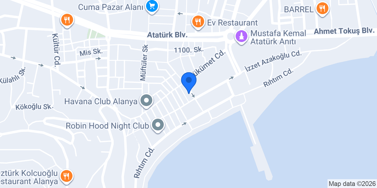 Ravza Restaurant konumu