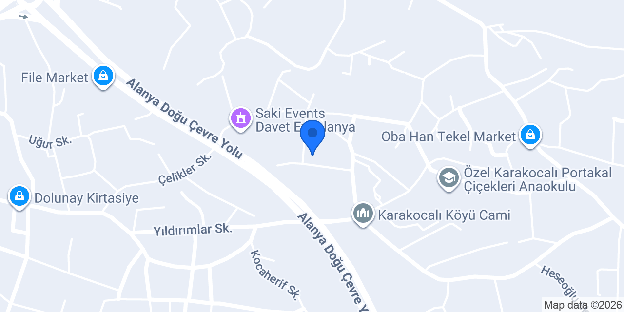 Kurt Residence Oba konumu
