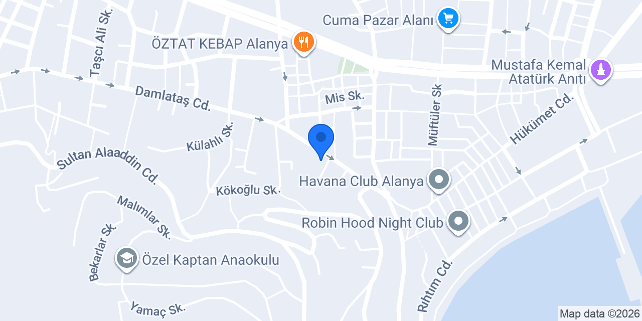 Gül Eczanesi konumu
