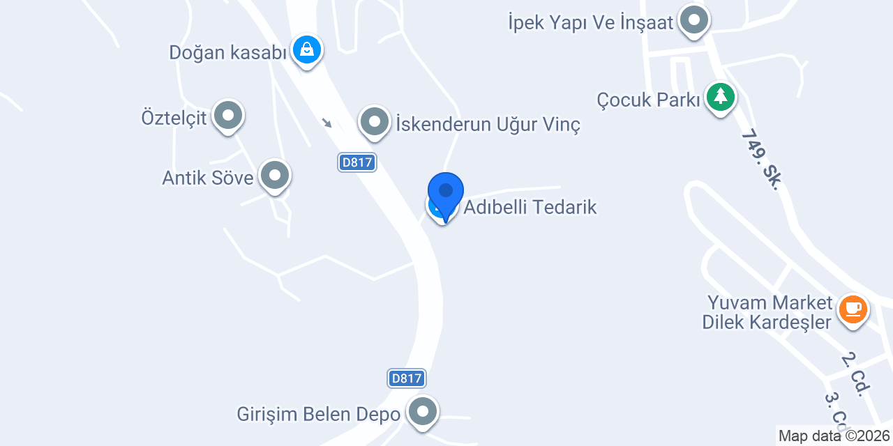 Adıbelli Tedarik konumu