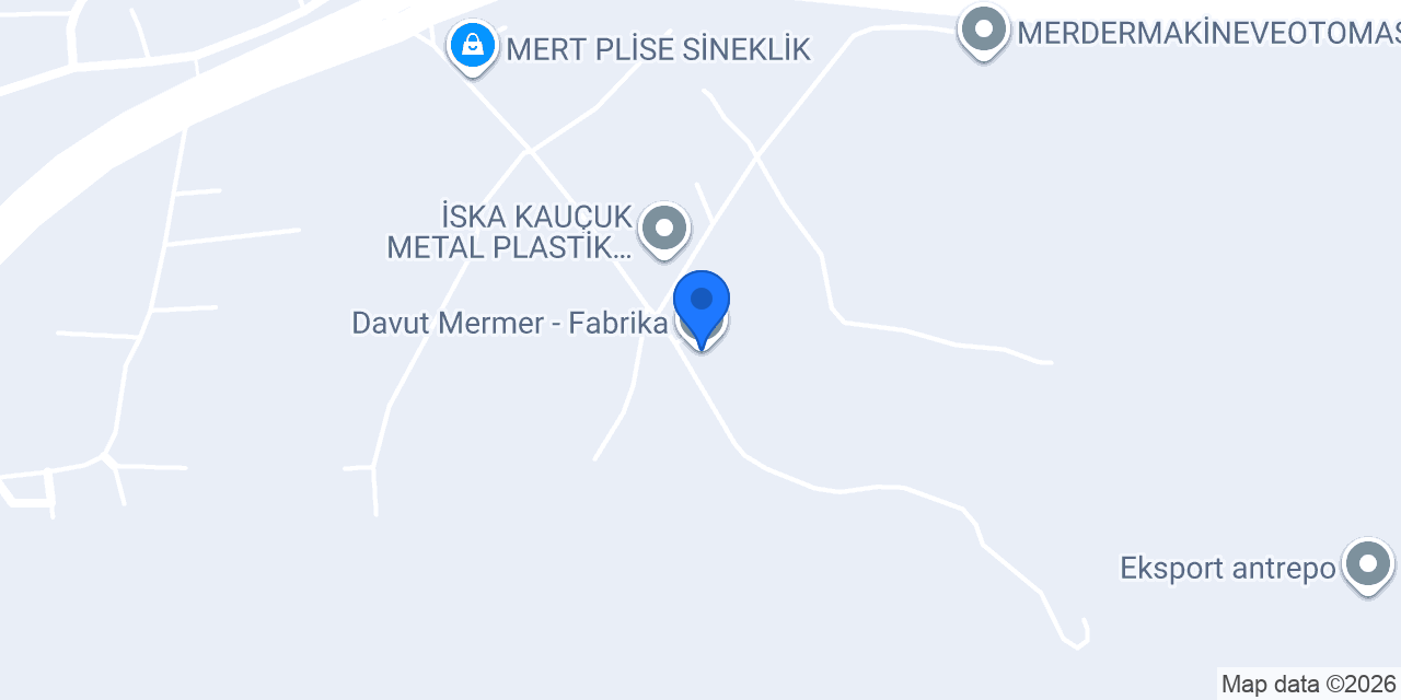Davut Mermer - Fabrika konumu