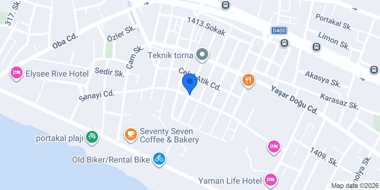 Alanya Sanayi konumu