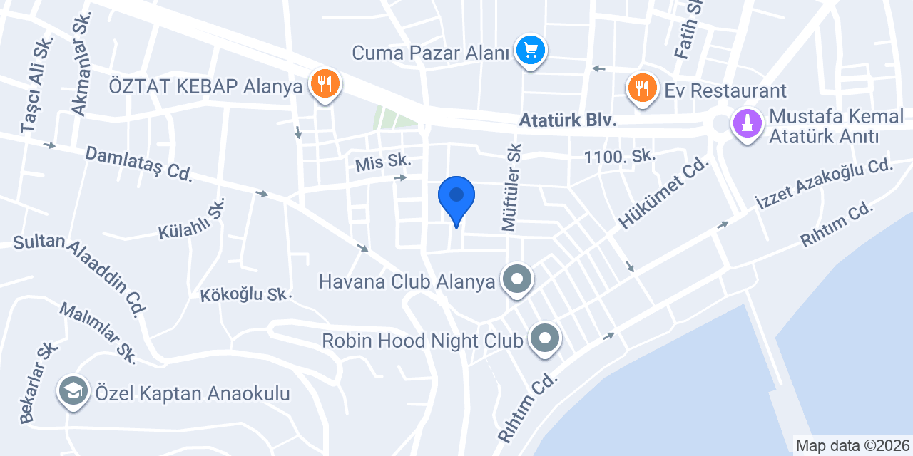 Közde Kahve Keyfi konumu