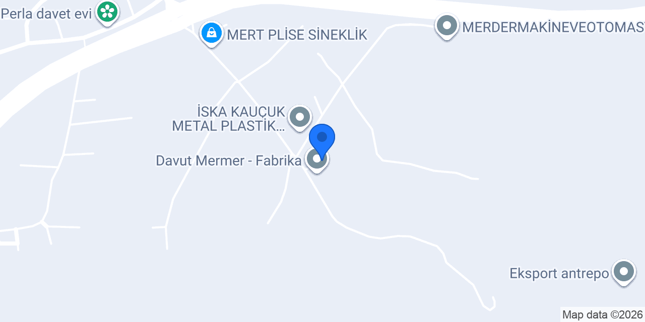 Davut Hazır Beton konumu