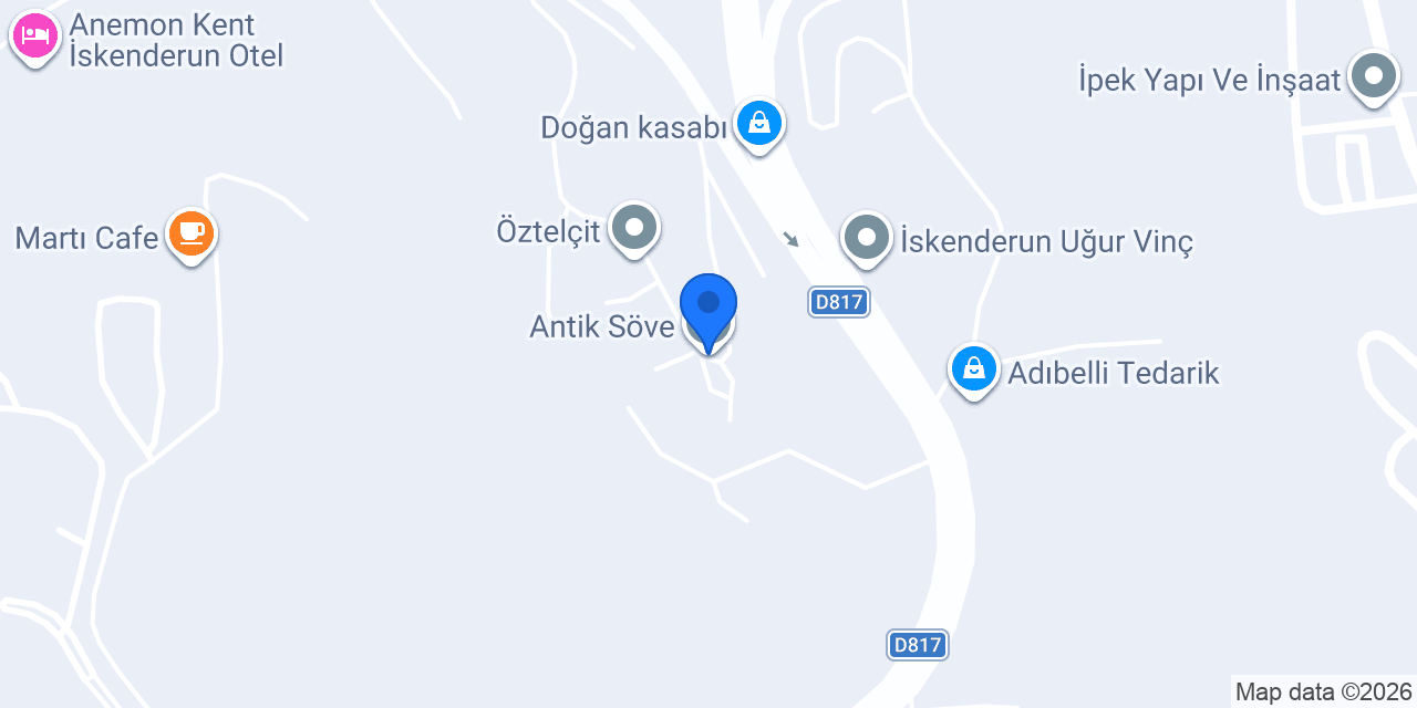 Antik Söve konumu