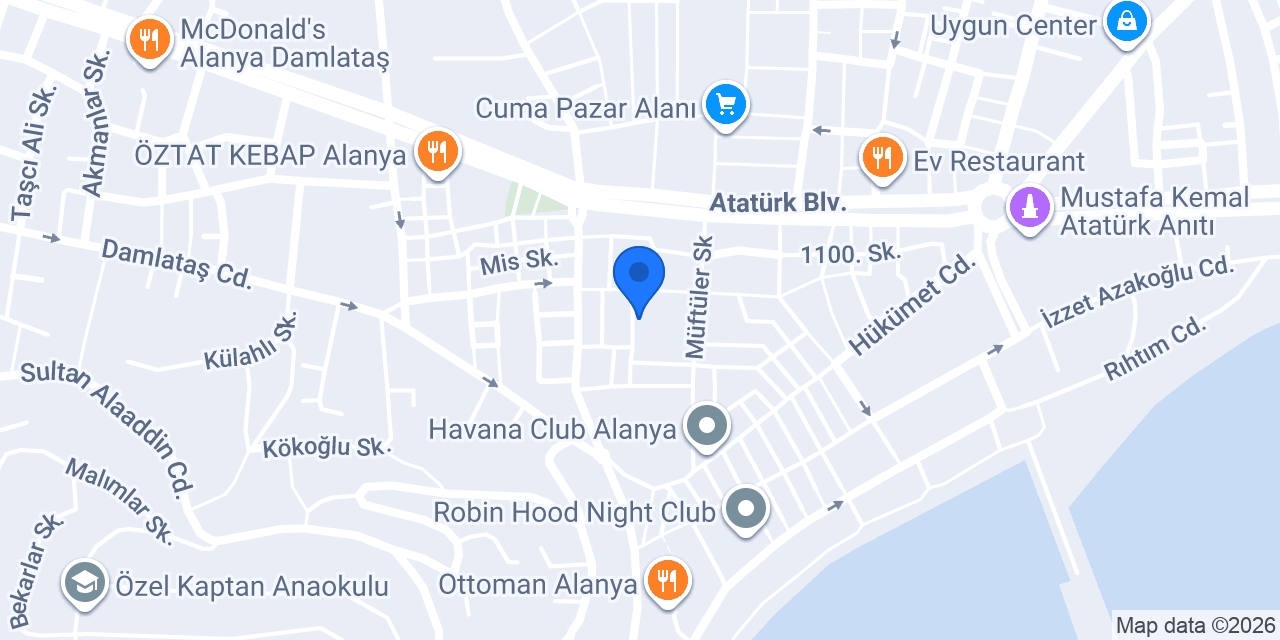 Black Sea Pub konumu
