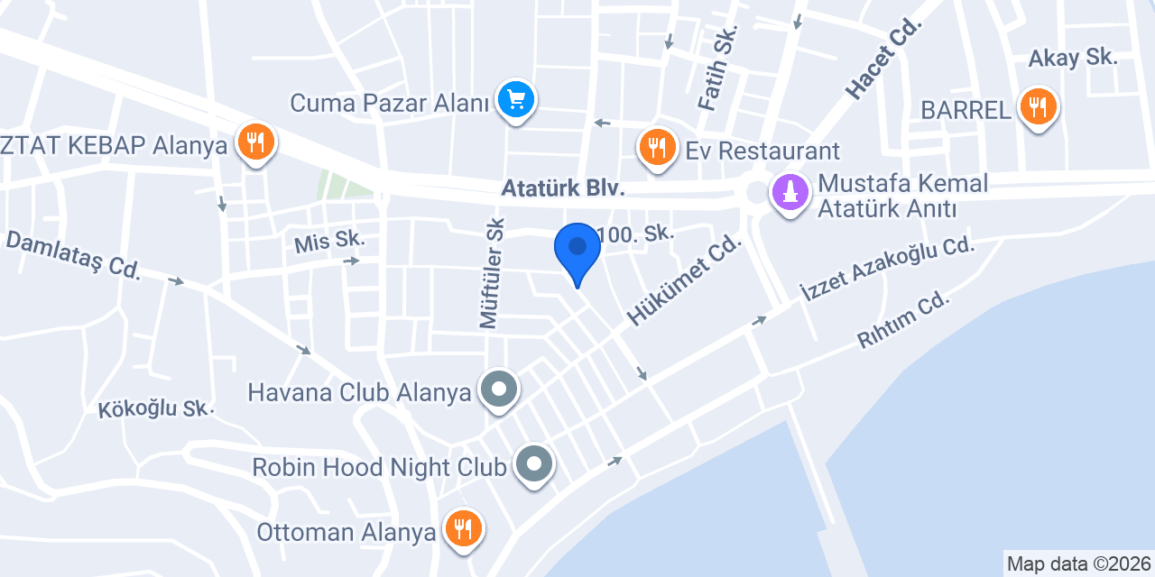 Hera butik konumu