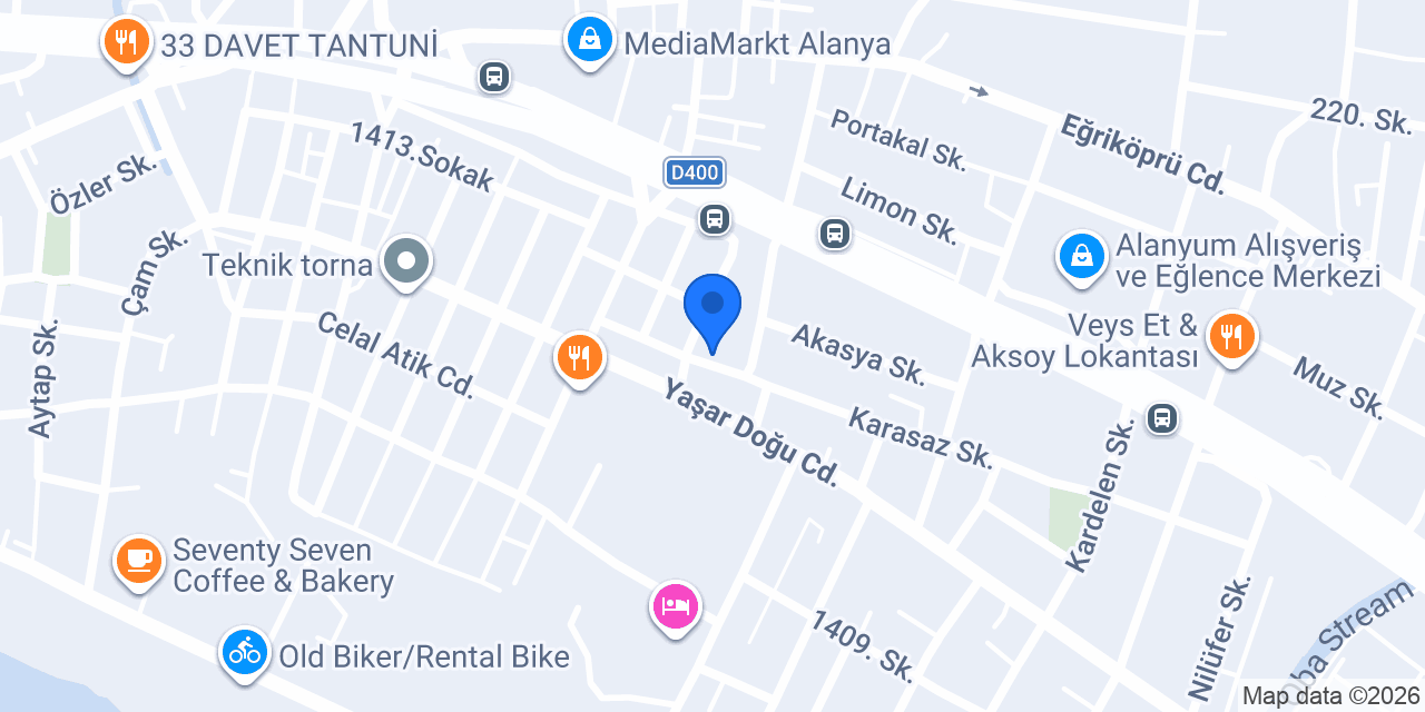 UZMAN MOTOR BOBİNAJ alanya konumu