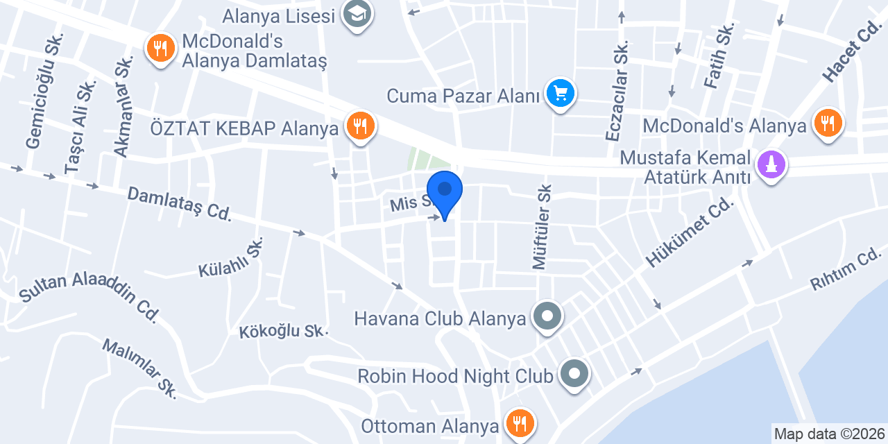 Sevindi Eczanesi konumu
