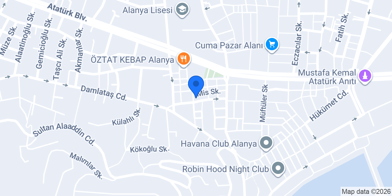 Yedo Döner konumu