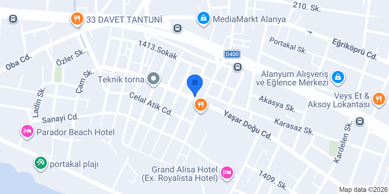 Tuncer Oto konumu